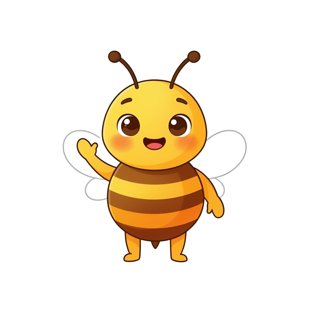 Mascote abelha Colmeia